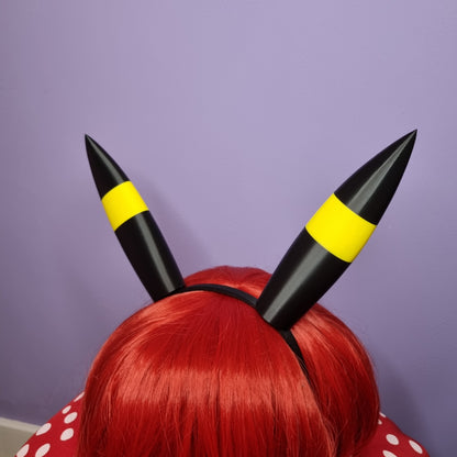 Cute black & yellow (or blue) cosplay ears