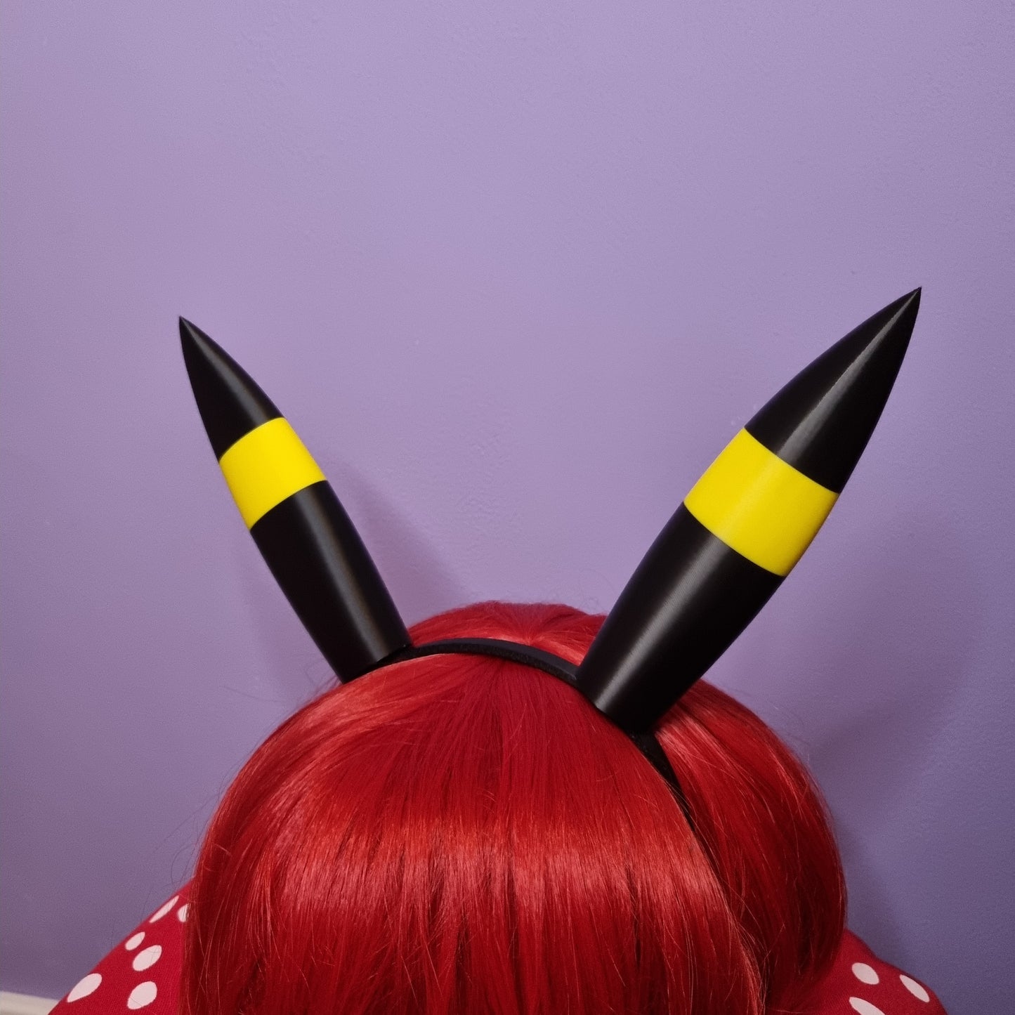 Cute black & yellow (or blue) cosplay ears