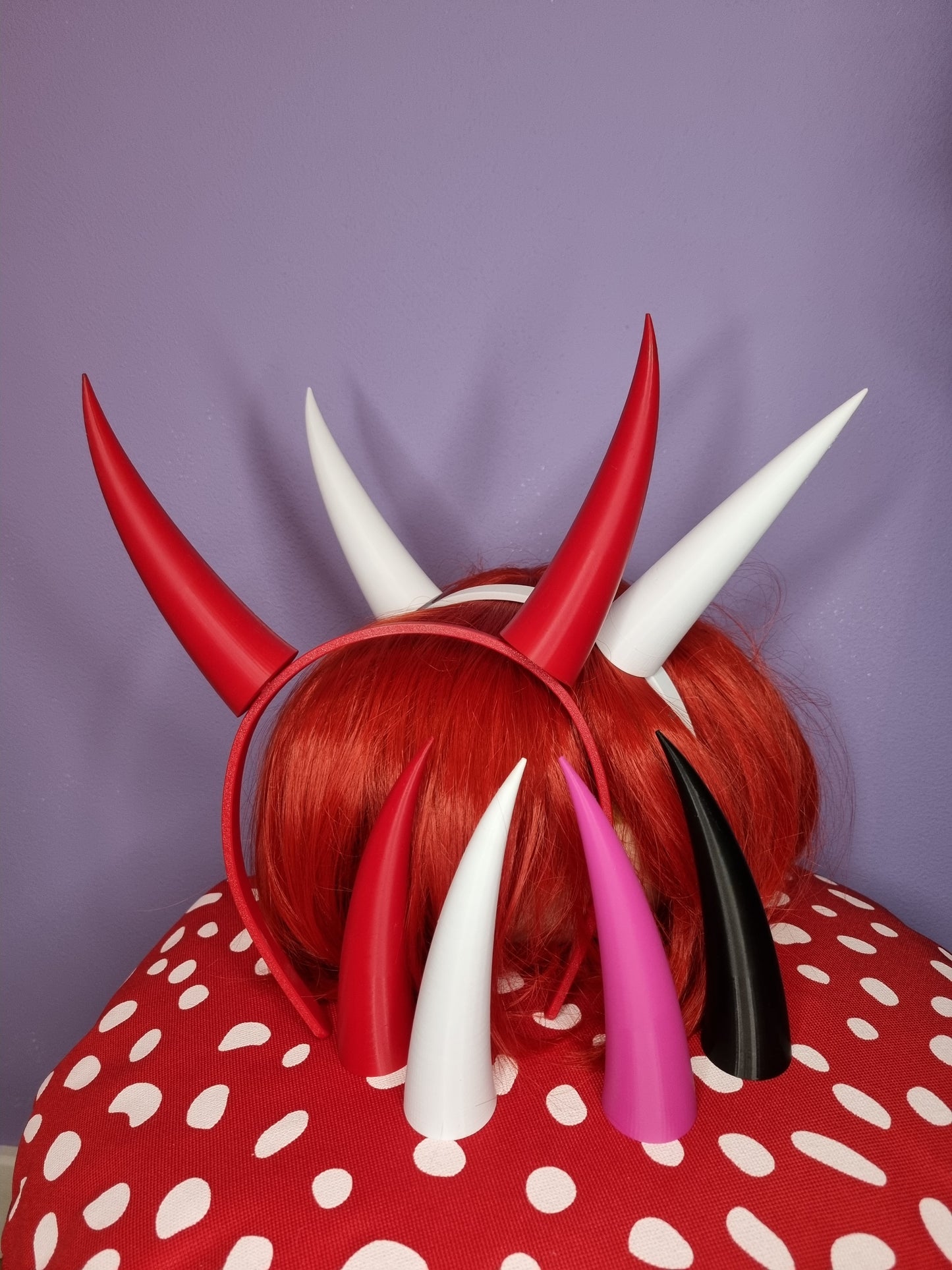 Single colored horns