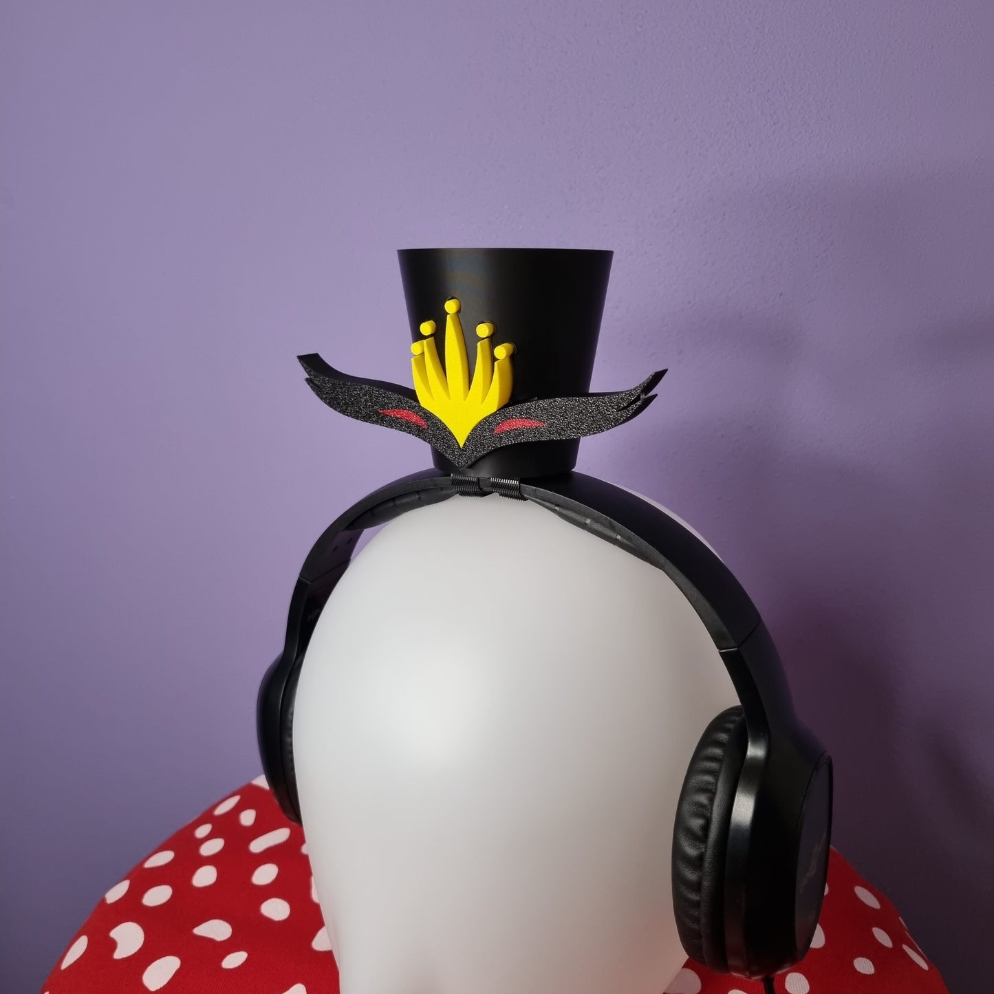 Headset accessory: Owl prince hat and crown