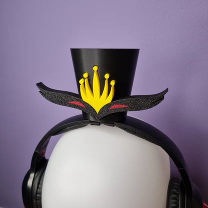 Headset accessory: Owl prince hat and crown