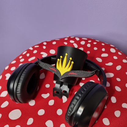 Headset accessory: Owl prince hat and crown