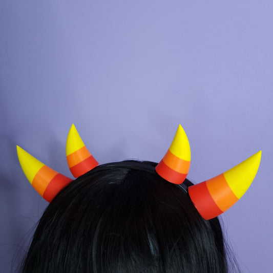 Cosplay gemini troll horns