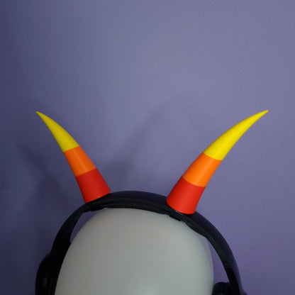 Headset accessory: Cosplay peixes troll horns