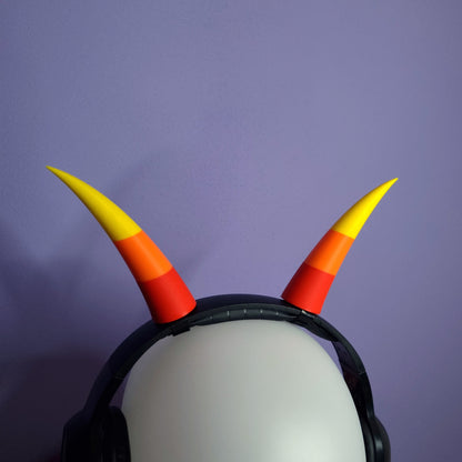 Headset accessory: Cosplay peixes troll horns