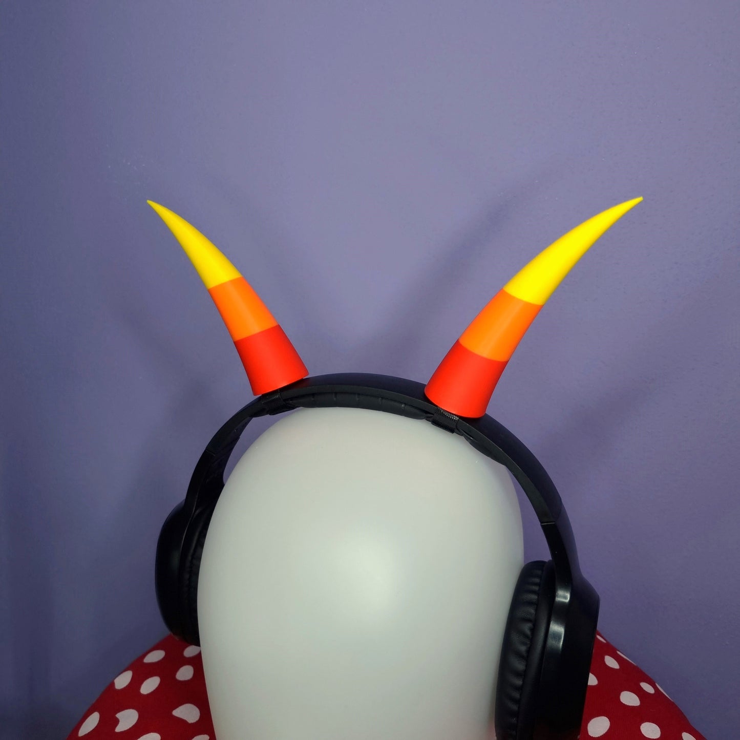 Headset accessory: Cosplay peixes troll horns