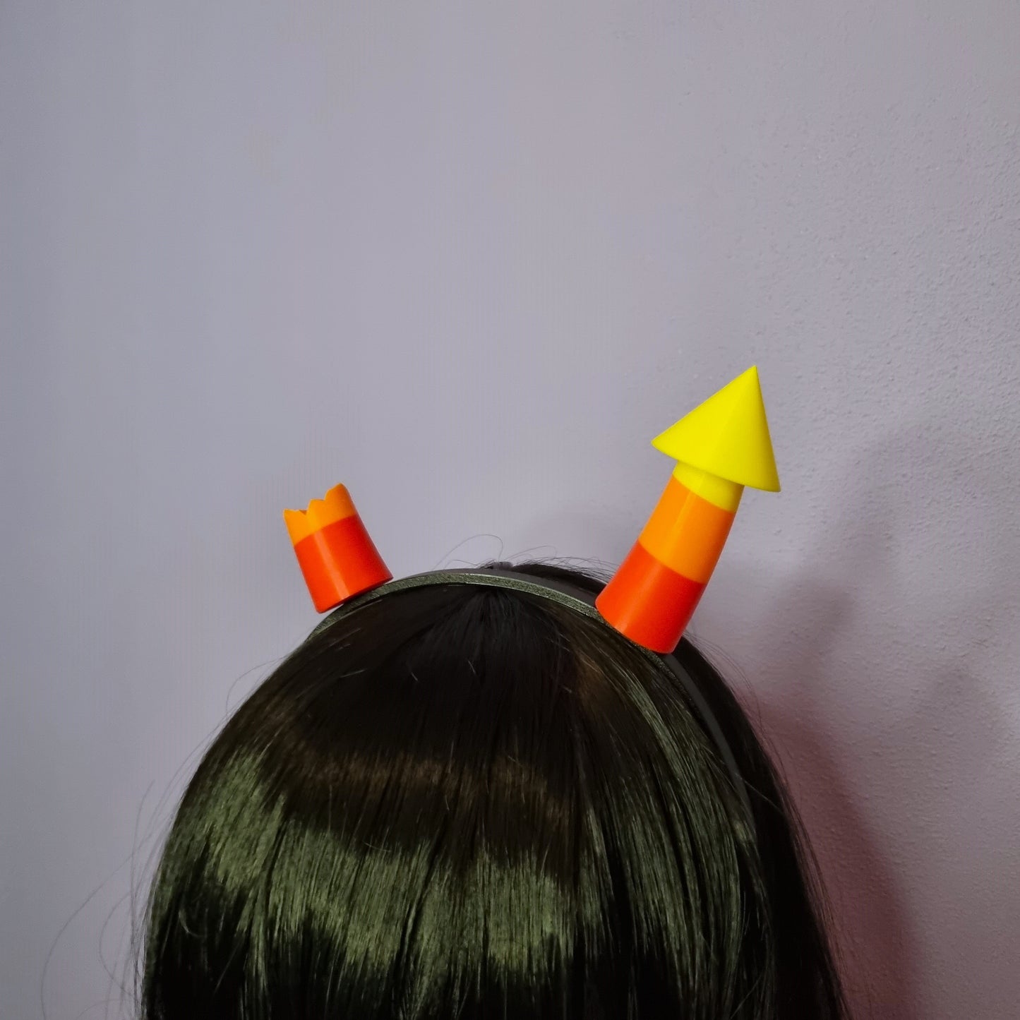 Cosplay sagittarius troll horns