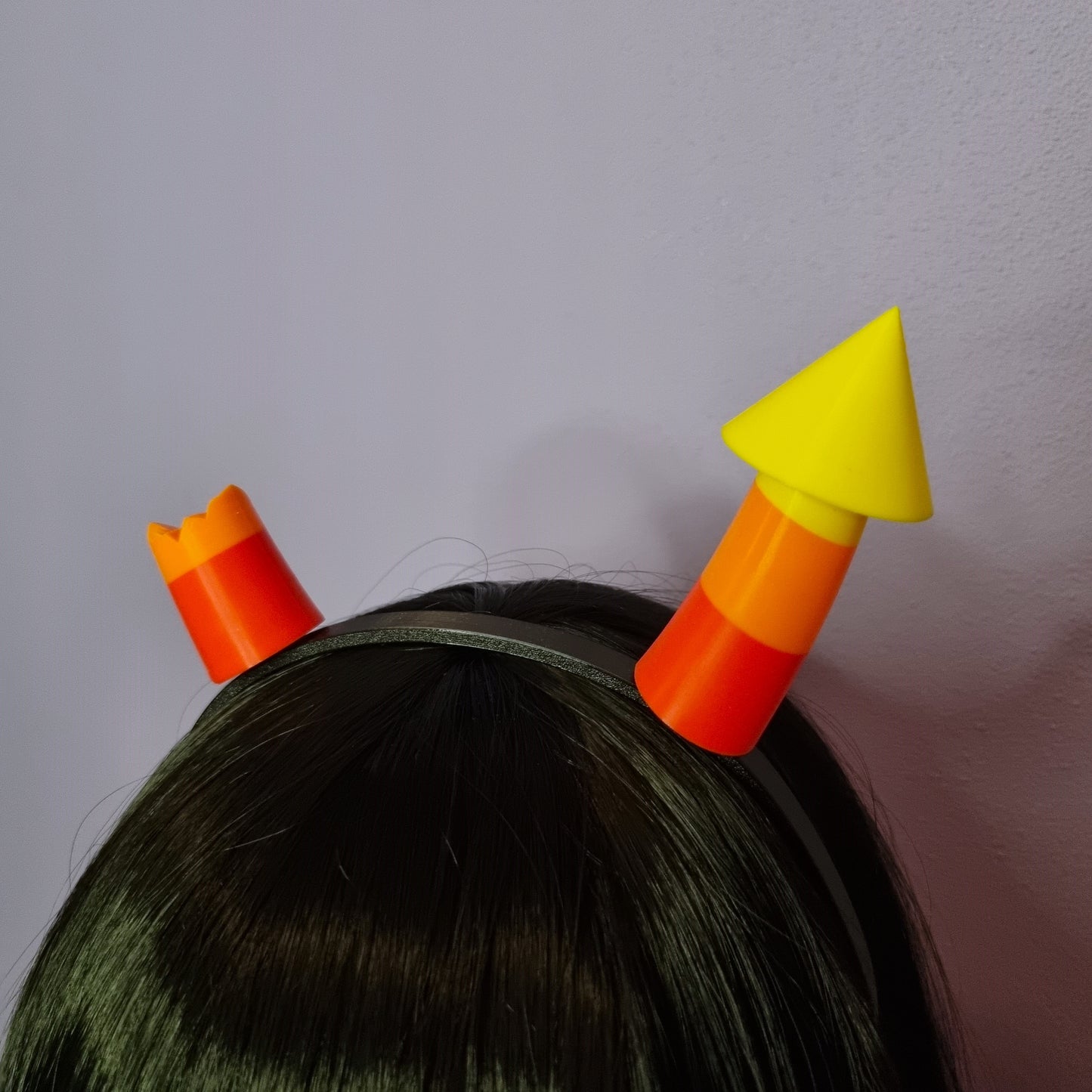 Cosplay sagittarius troll horns