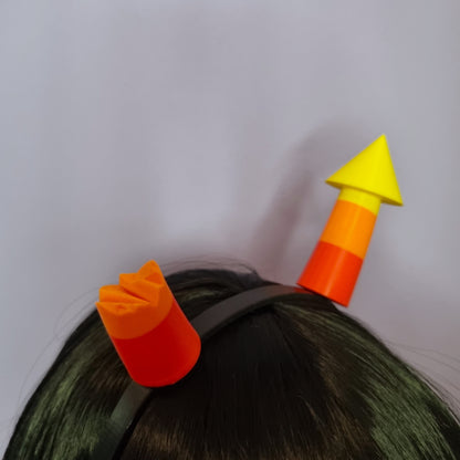 Cosplay sagittarius troll horns