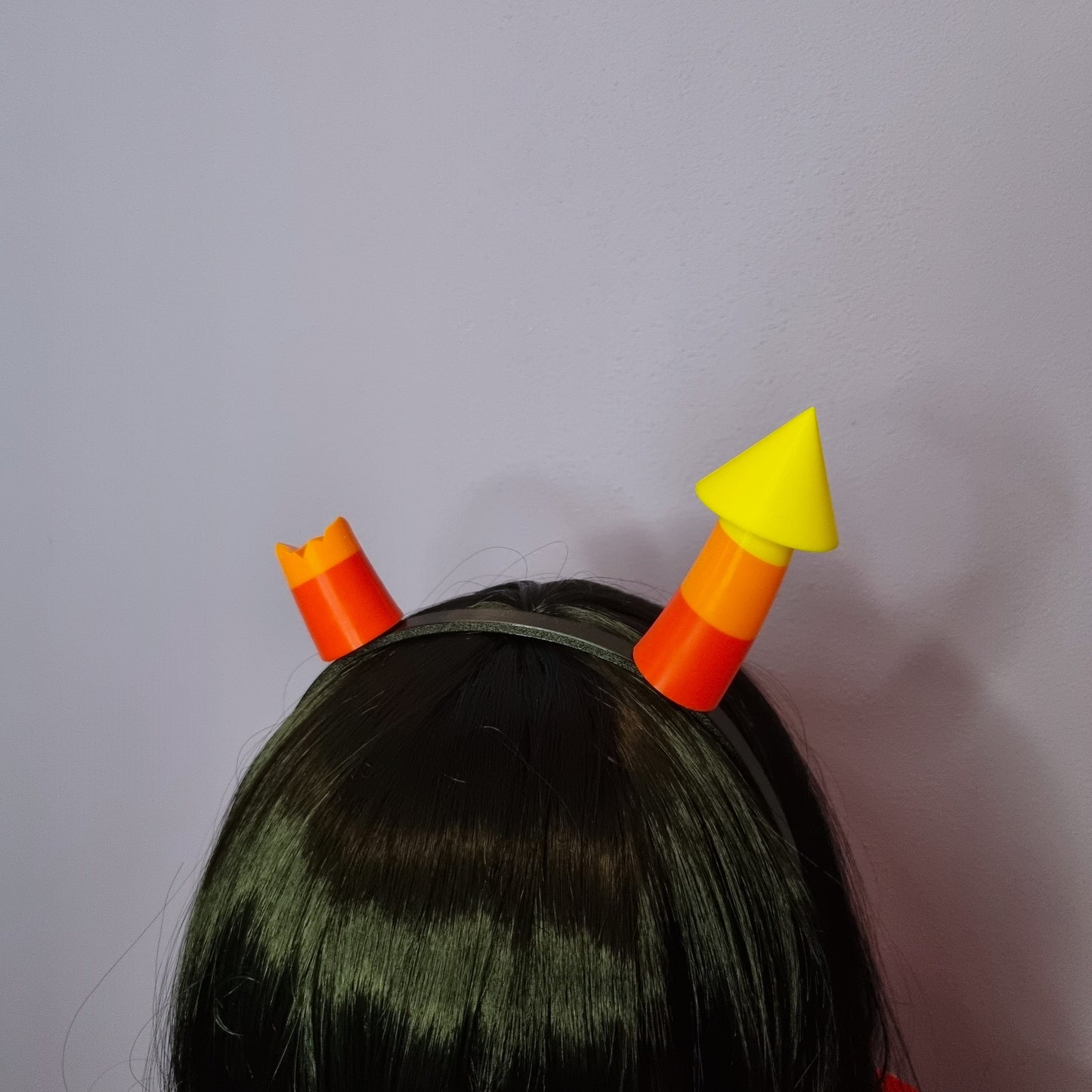 Cosplay sagittarius troll horns