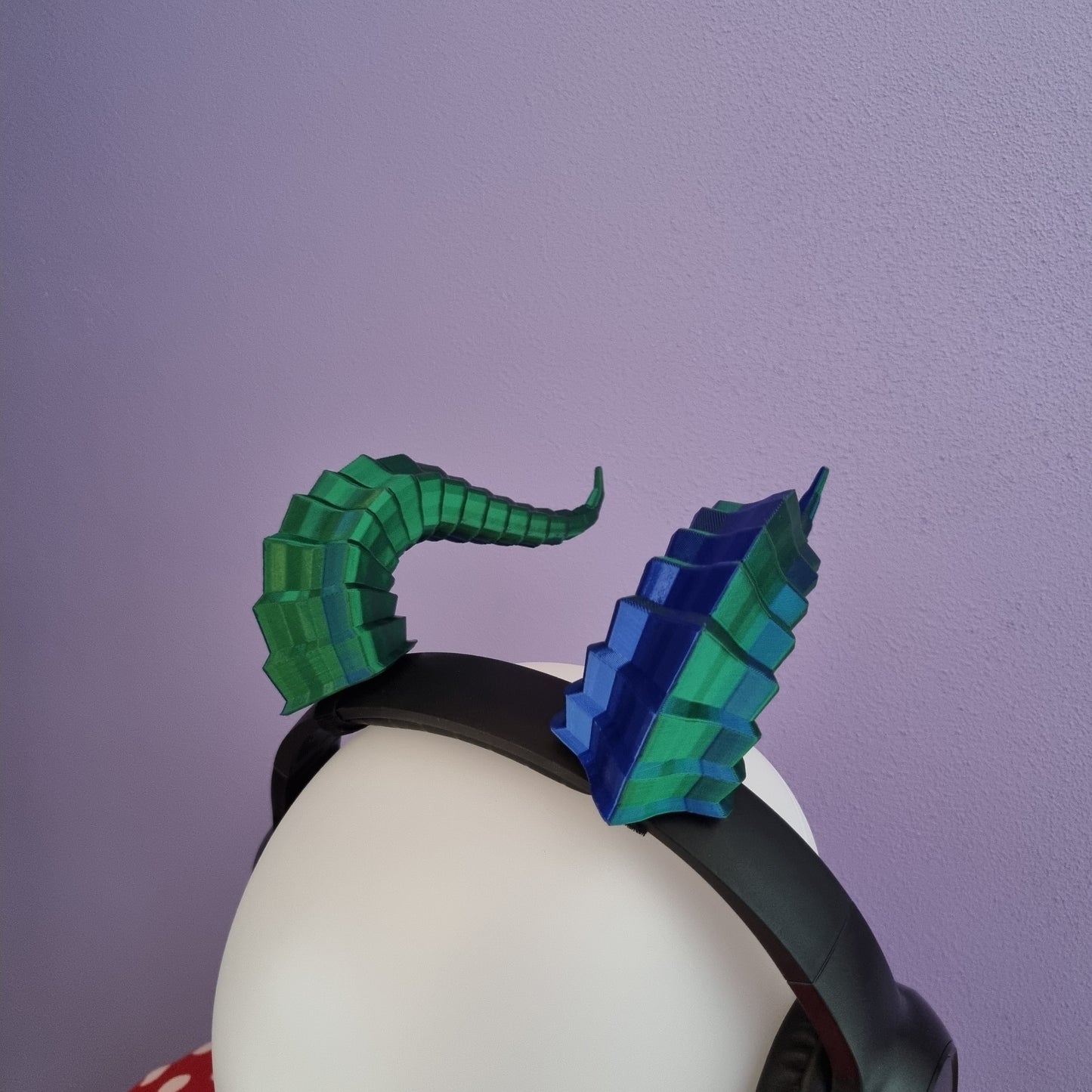 Dragon horns for headset