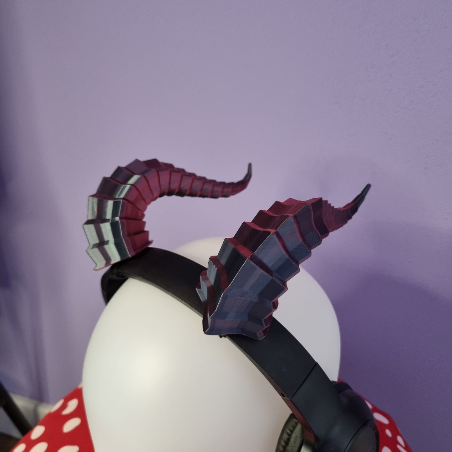 Dragon horns for headset