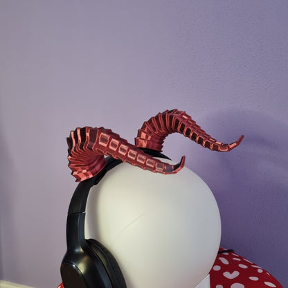 Dragon horns for headset