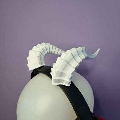 Dragon horns for headset