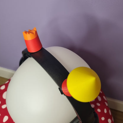 Headset accessory: Cosplay sagittarius troll horns