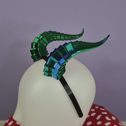 Dragon cosplay horns
