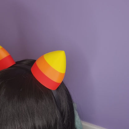 Cosplay "cat ears" troll horns